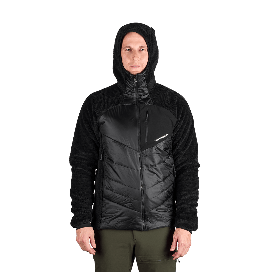BU-5335OR men's hybrid outdoor jacket EMERYTH