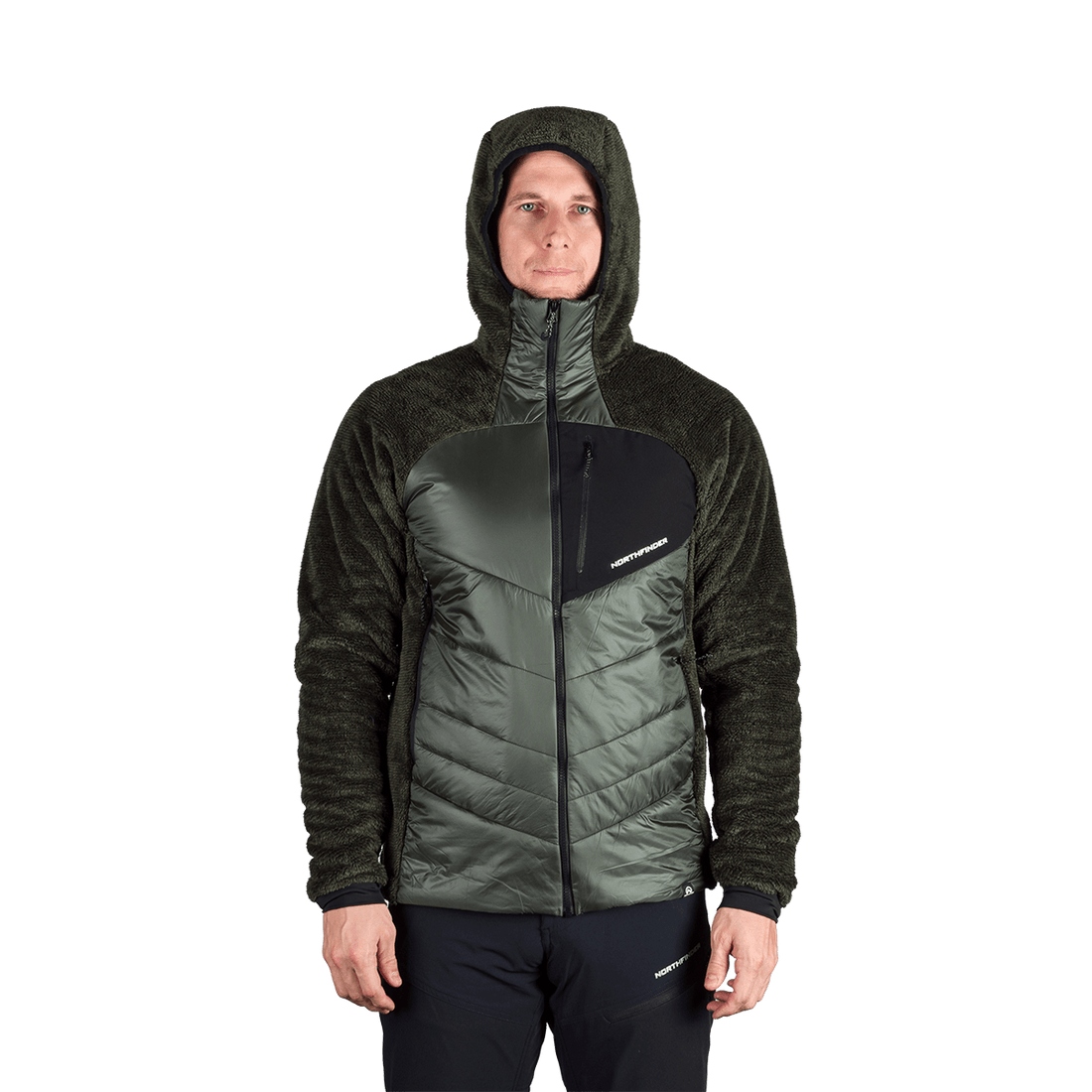 BU-5335OR men's hybrid outdoor jacket EMERYTH
