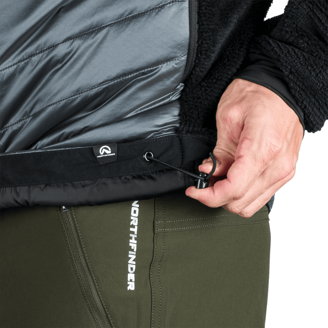 BU-5335OR men's hybrid outdoor jacket EMERYTH