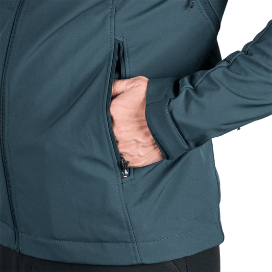 BU-5336OR men's travel softshell hood off jacket 3L ANTONI