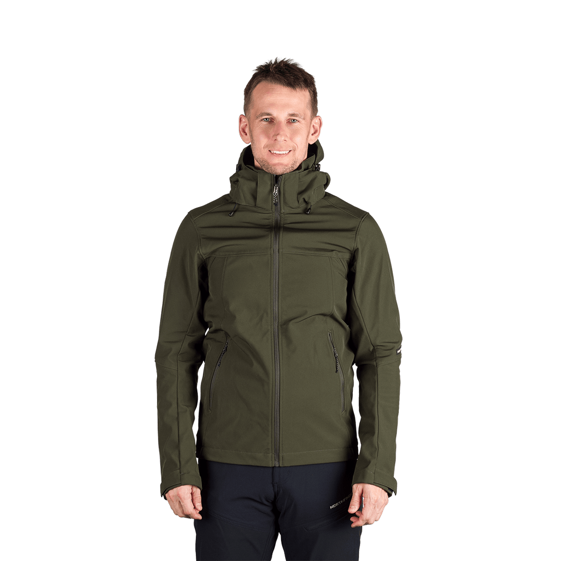 BU-5336OR men's travel softshell hood off jacket 3L ANTONI