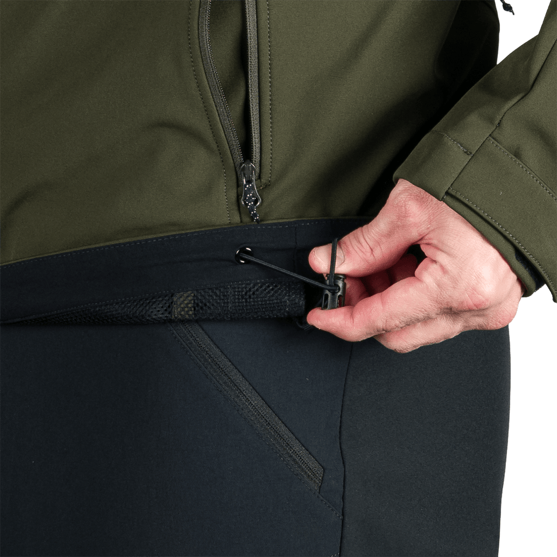 BU-5336OR men's travel softshell hood off jacket 3L ANTONI