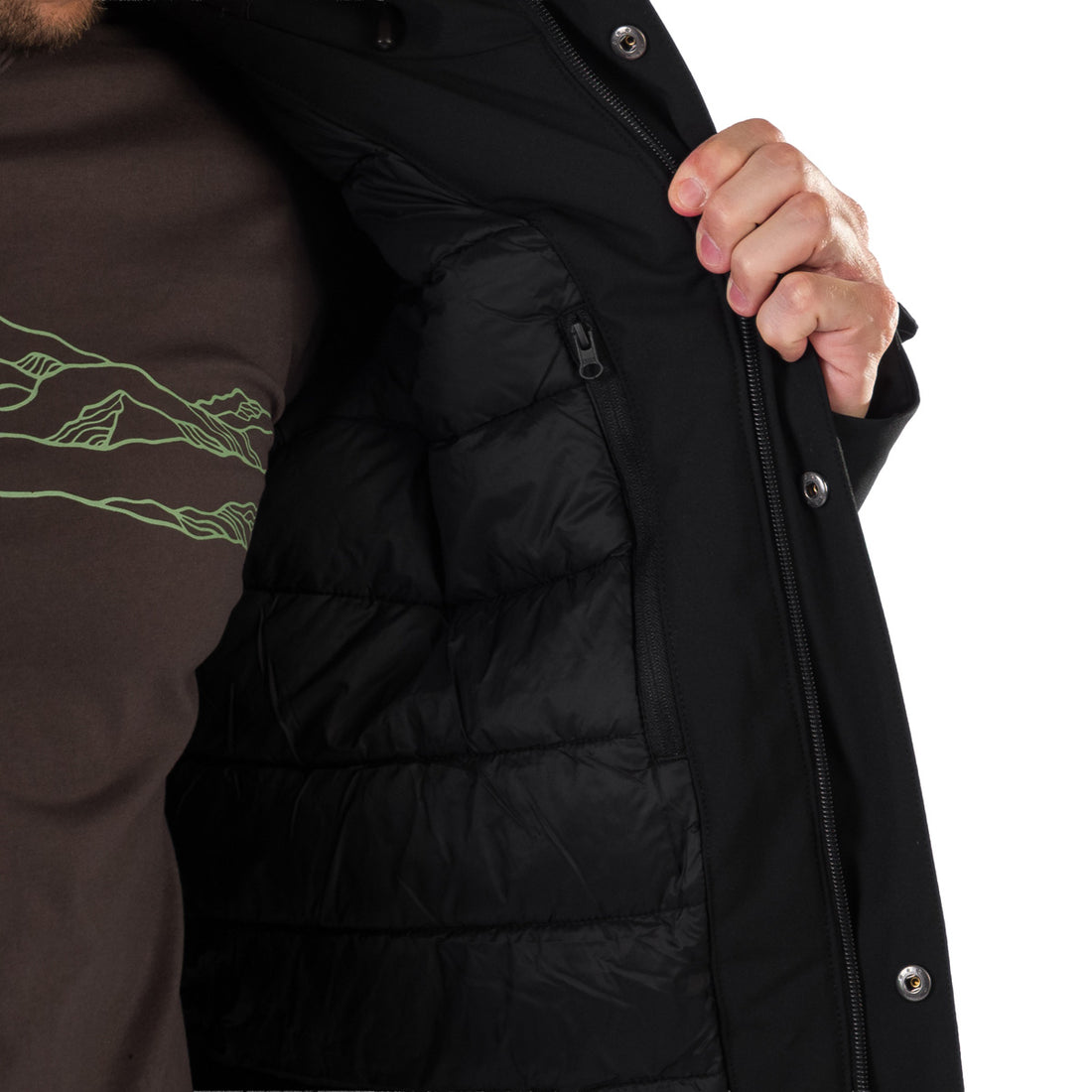 BU-5337OR men's urban comfort outershell 2L coat JAKUB