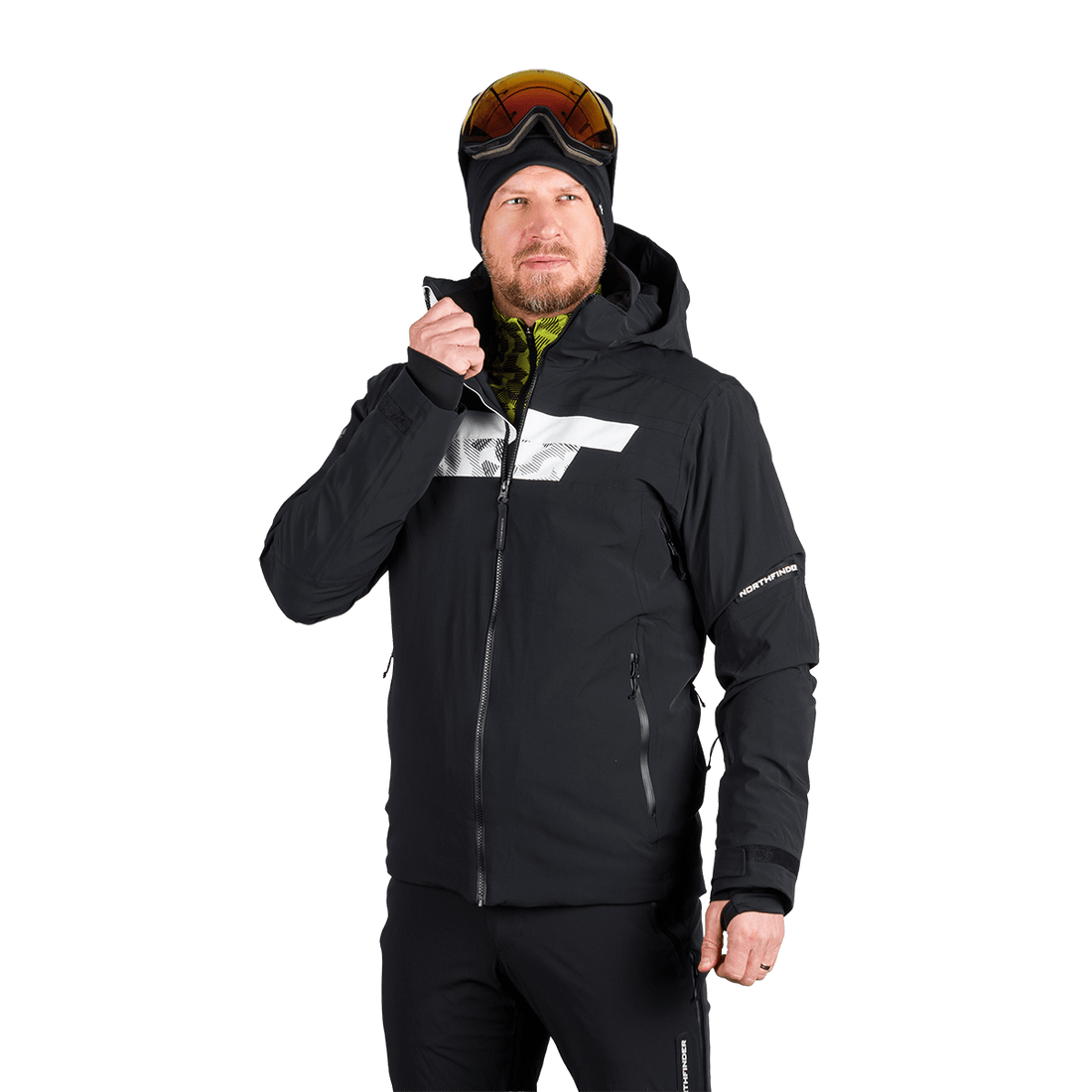 BU-5347SNW men's ski technical jacket fully featured VOLOS