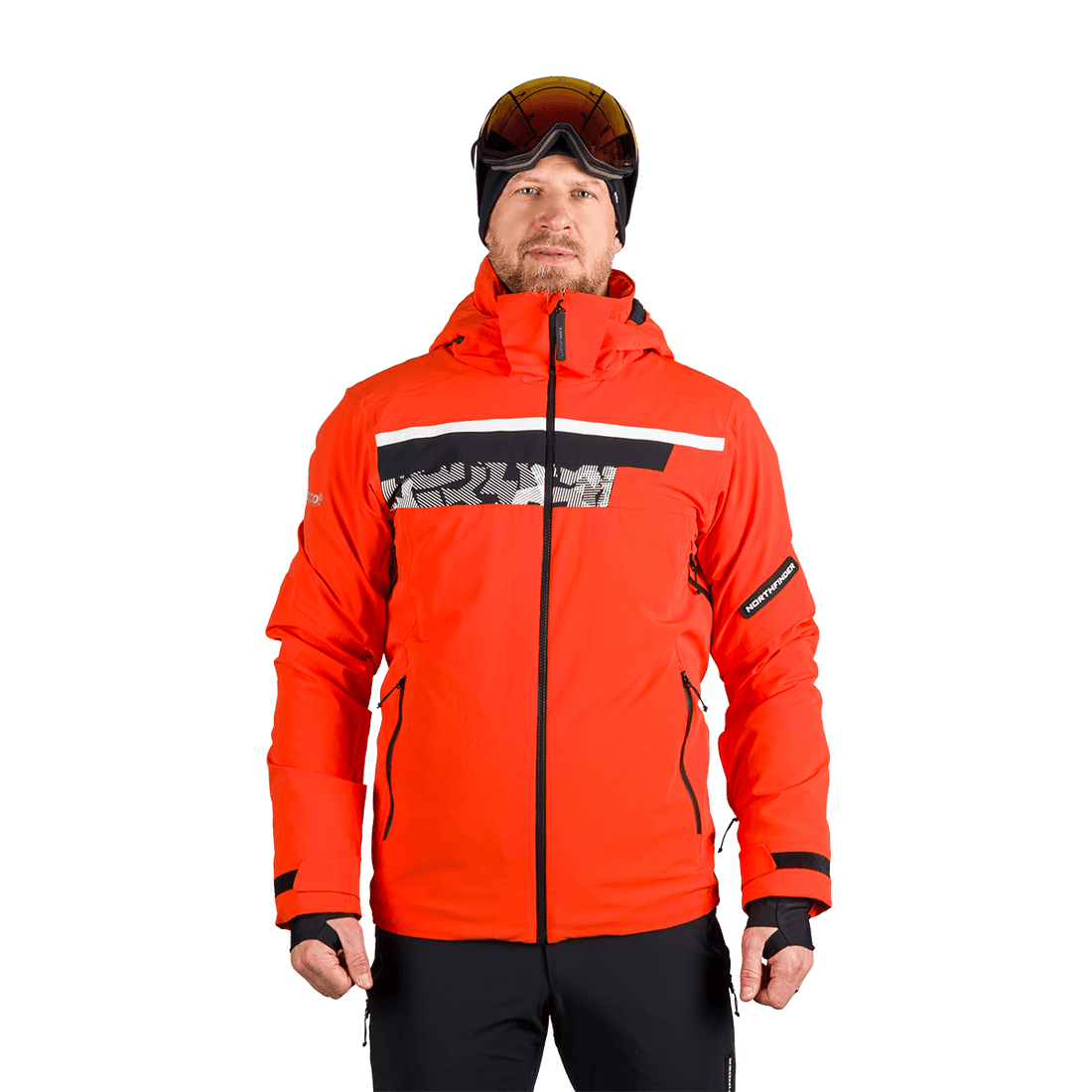 BU-5347SNW men's ski technical jacket fully featured VOLOS