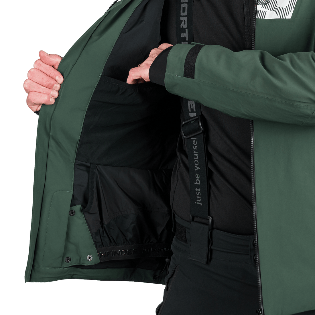BU-5347SNW men's ski technical jacket fully featured VOLOS