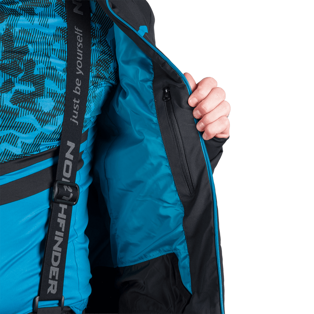 BU-5348SNW men's ski insulated comfort jacket YAROGNEV