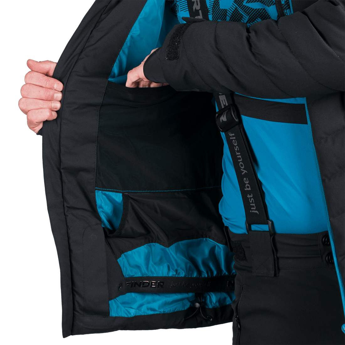 BU-5348SNW men's ski insulated comfort jacket YAROGNEV