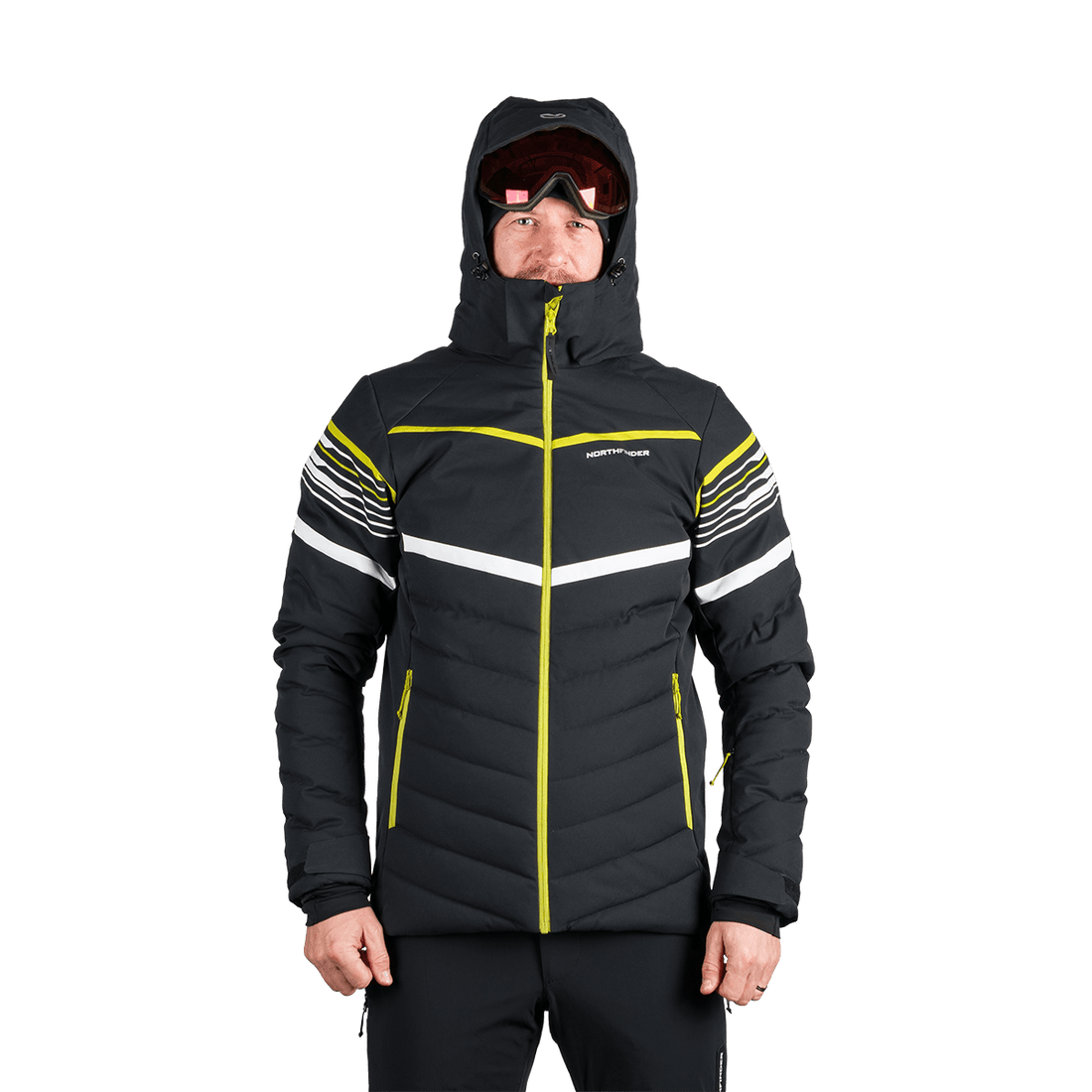 BU-5348SNW men's ski insulated comfort jacket YAROGNEV