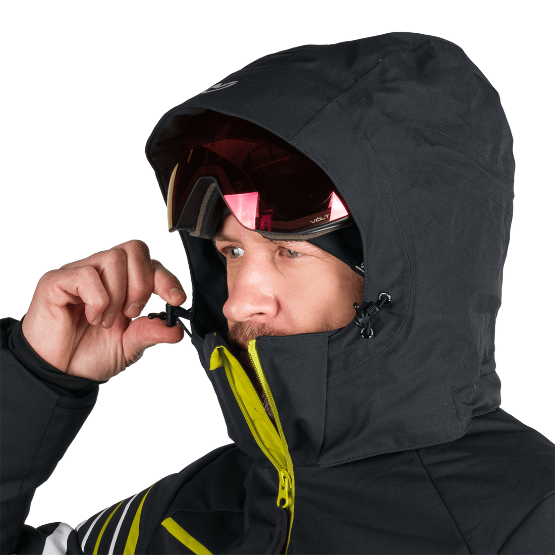 BU-5348SNW men's ski insulated comfort jacket YAROGNEV