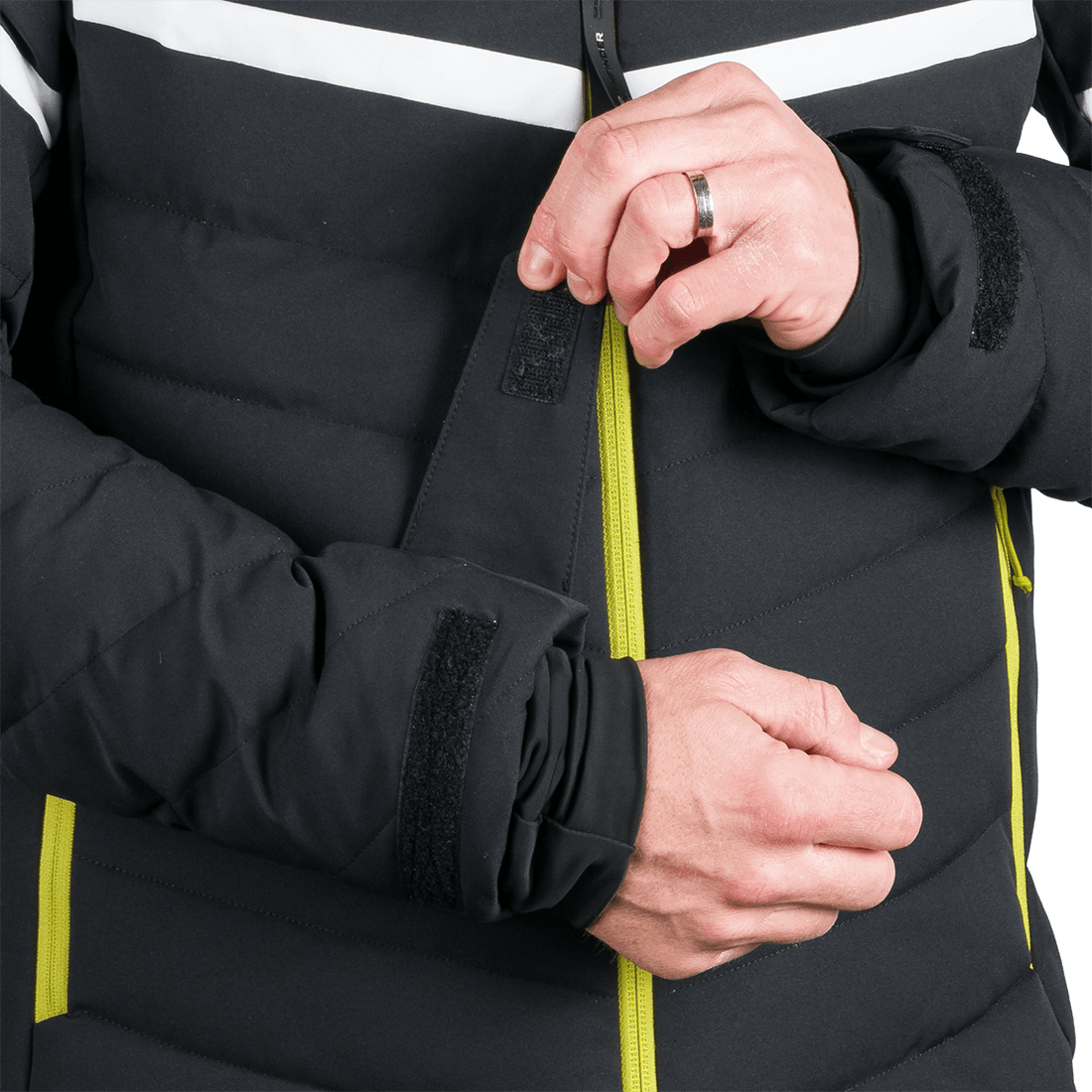 BU-5348SNW men's ski insulated comfort jacket YAROGNEV