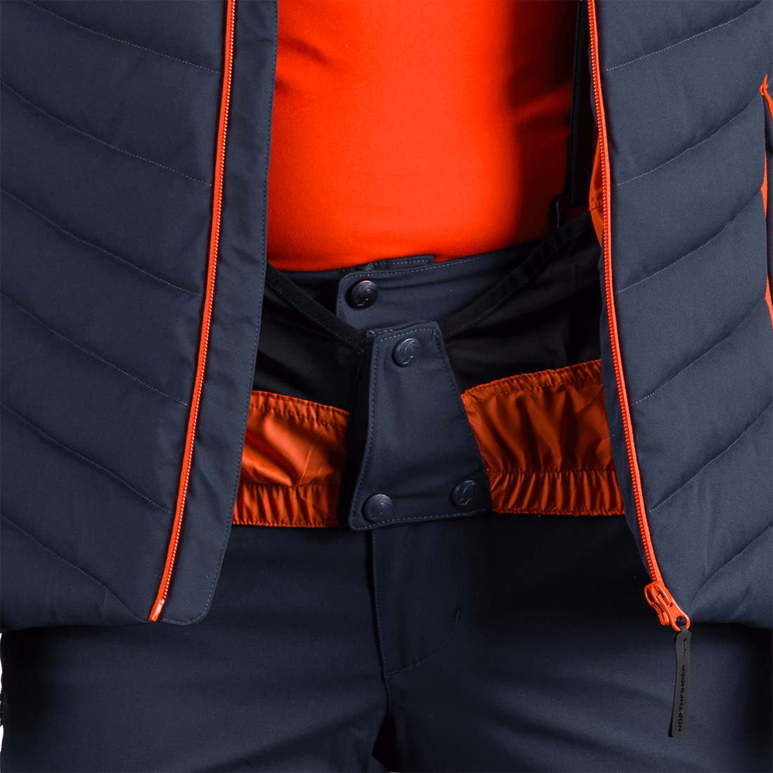 BU-5348SNW men's ski insulated comfort jacket YAROGNEV
