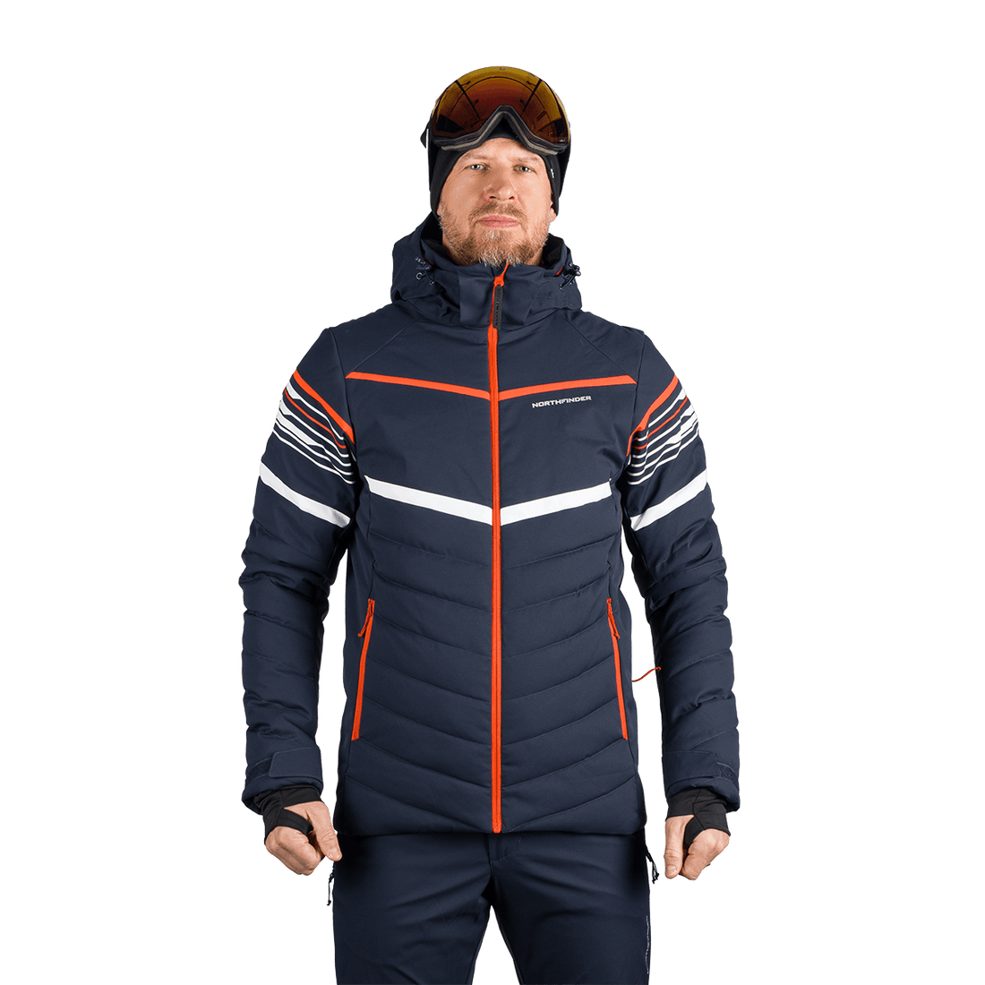 BU-5348SNW men's ski insulated comfort jacket YAROGNEV