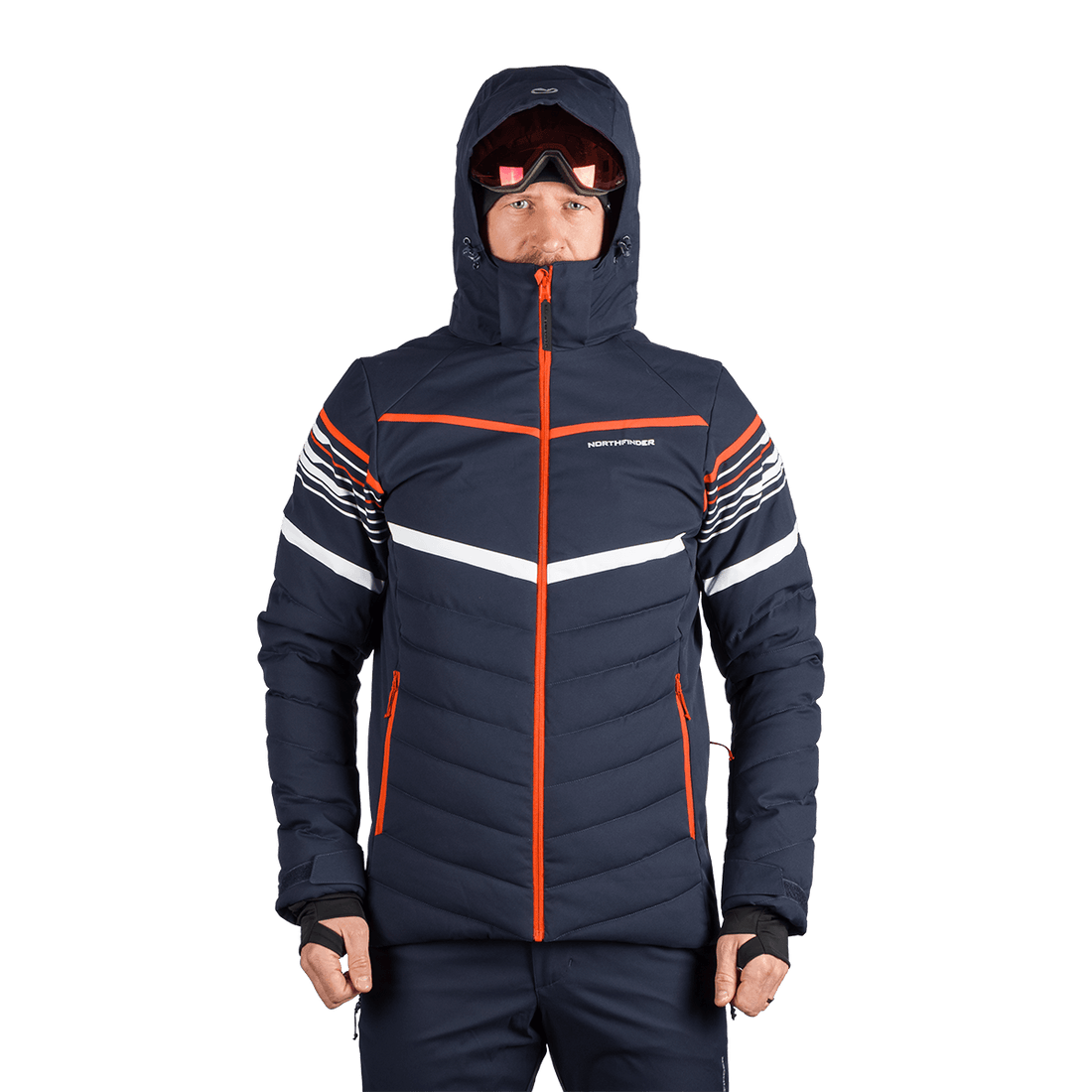 BU-5348SNW men's ski insulated comfort jacket YAROGNEV