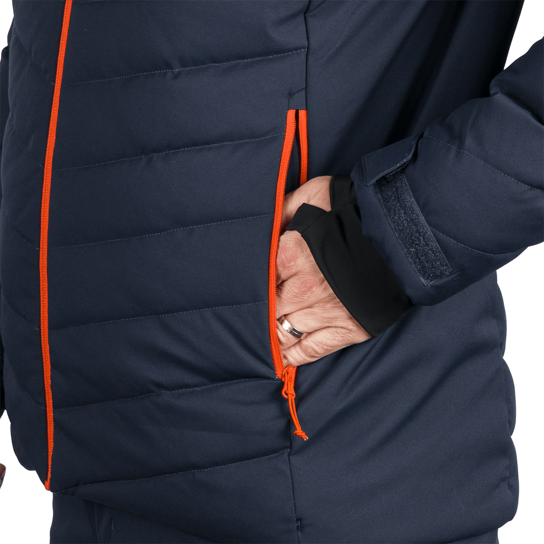 BU-5348SNW men's ski insulated comfort jacket YAROGNEV