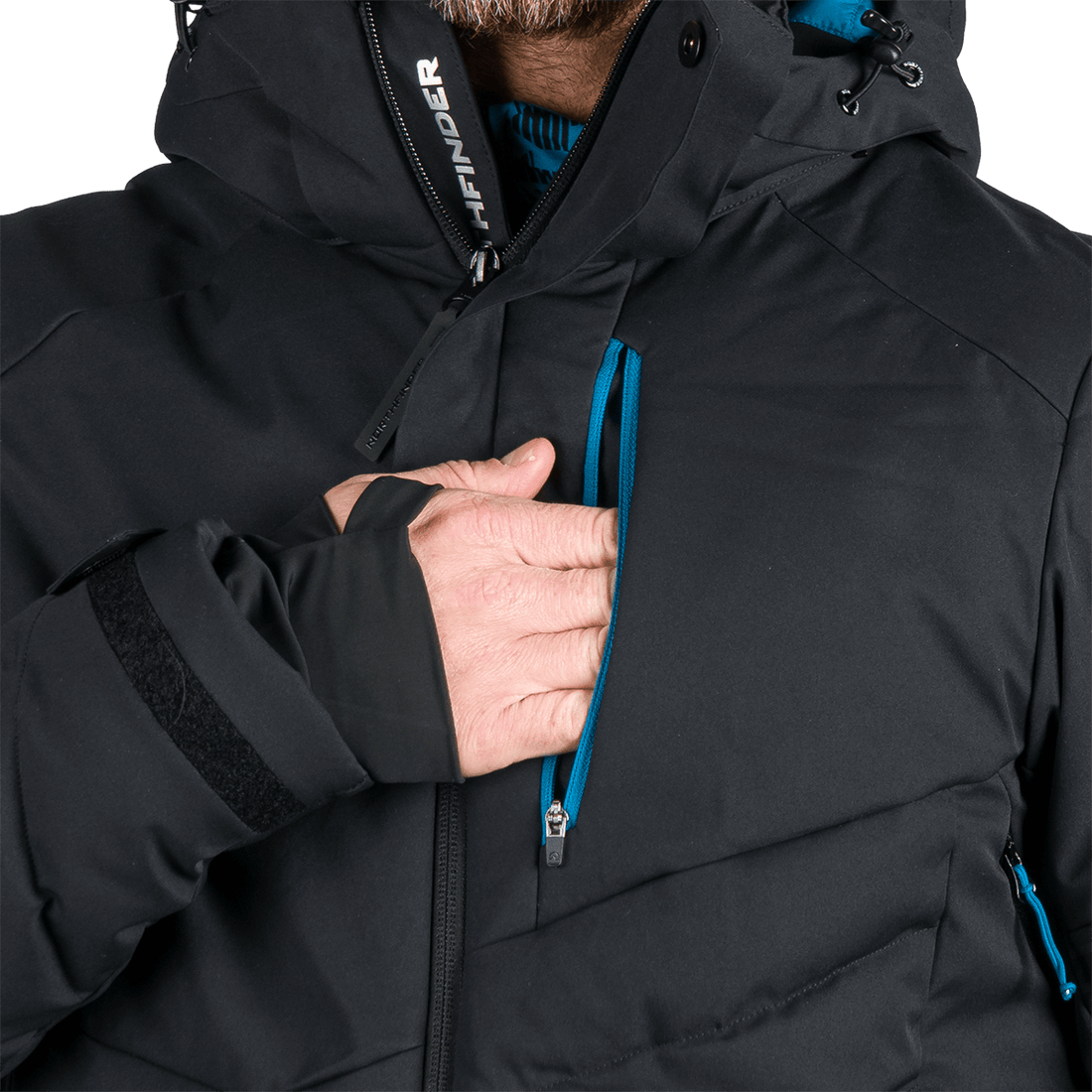 BU-5349SNW men's ski insulated comfort jacket ZYGMUNT