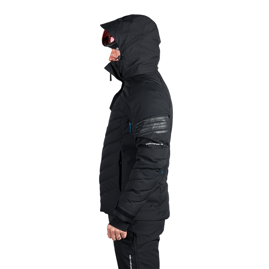 BU-5349SNW men's ski insulated comfort jacket ZYGMUNT