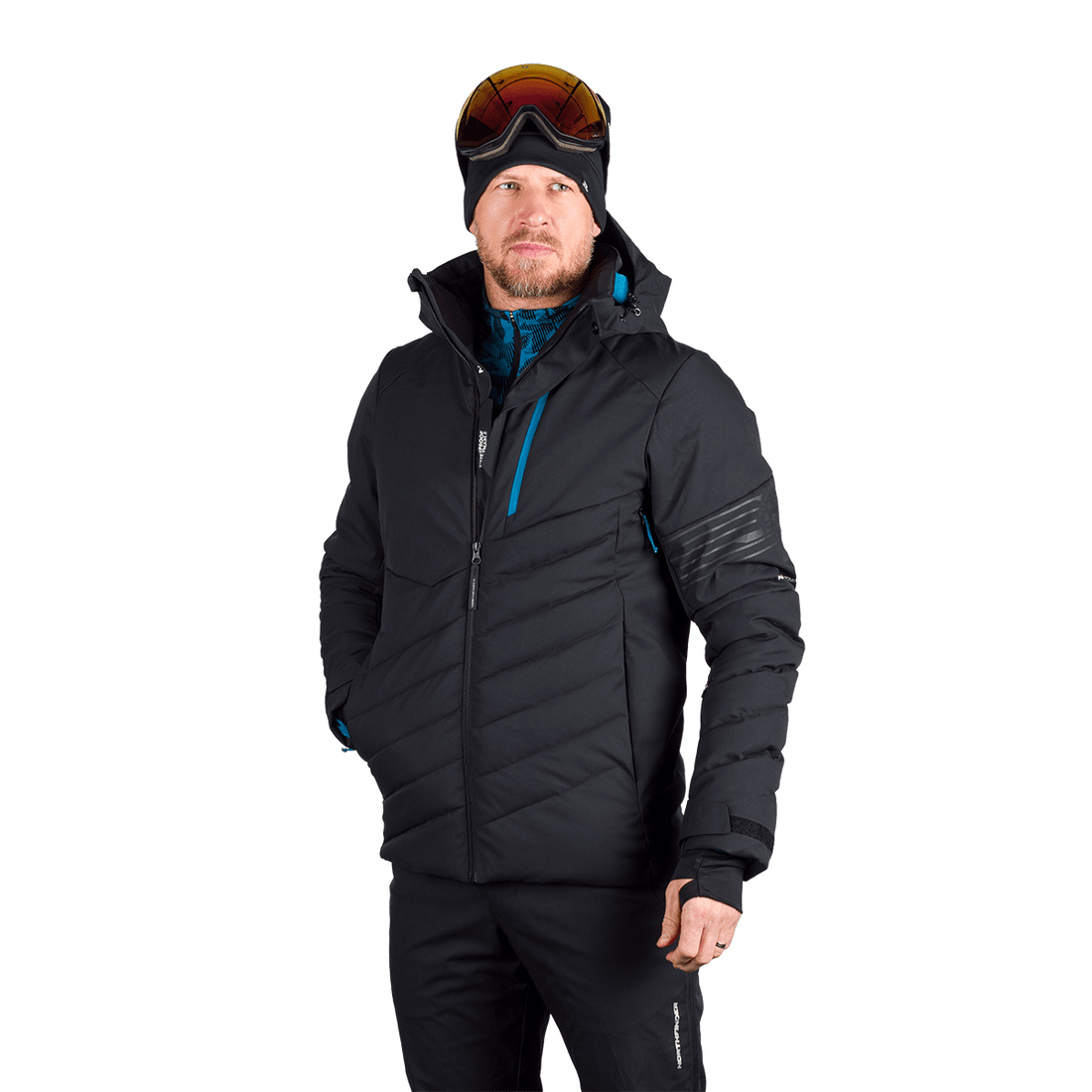BU-5349SNW men's ski insulated comfort jacket ZYGMUNT