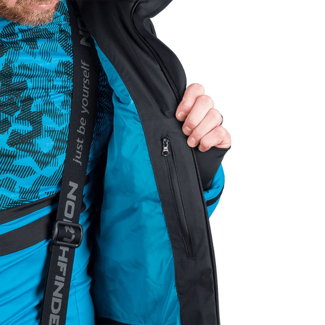 BU-5349SNW men's ski insulated comfort jacket ZYGMUNT