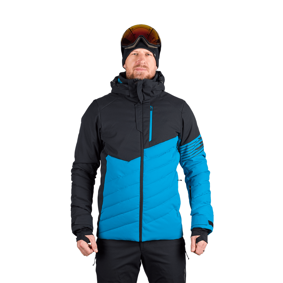 BU-5349SNW men's ski insulated comfort jacket ZYGMUNT