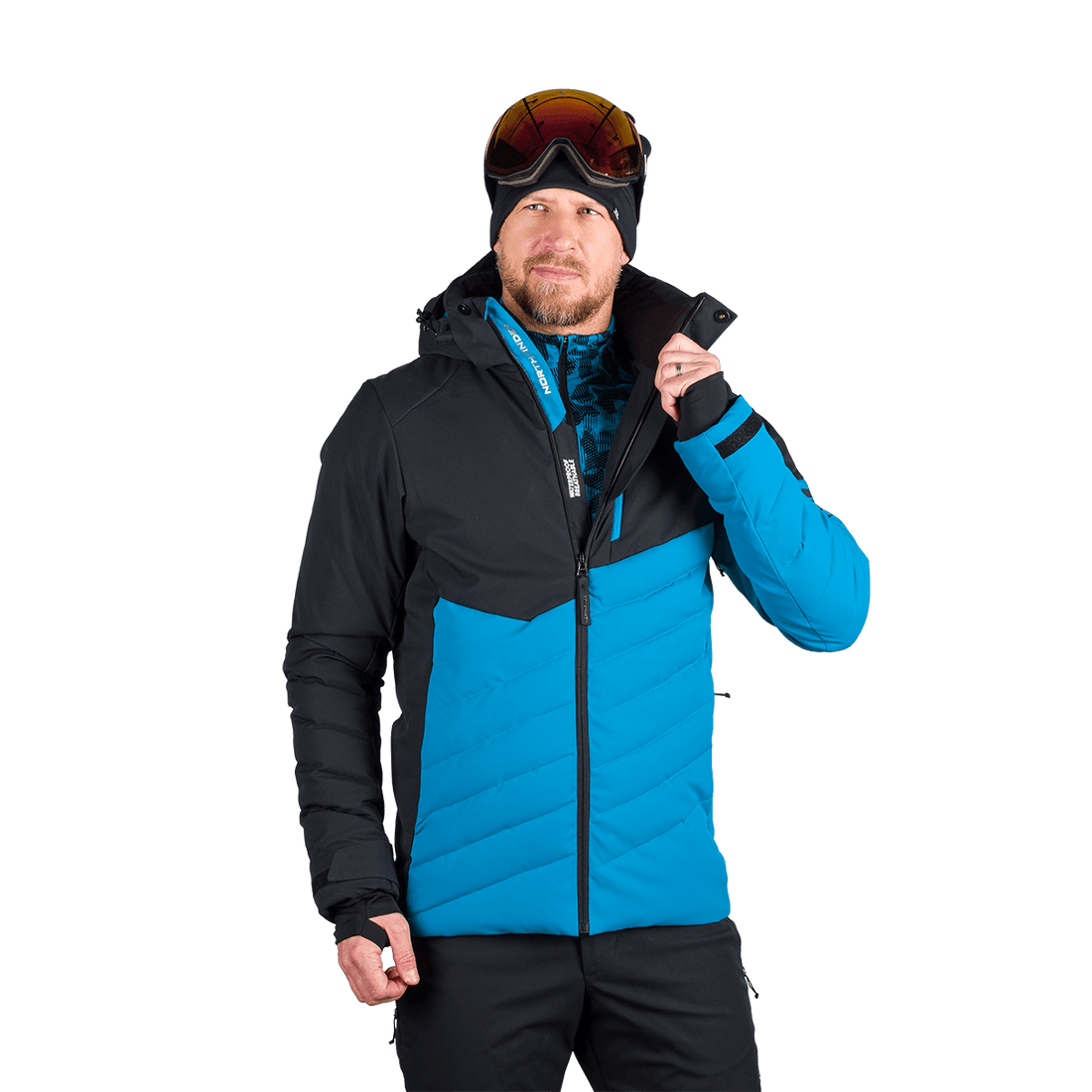 BU-5349SNW men's ski insulated comfort jacket ZYGMUNT