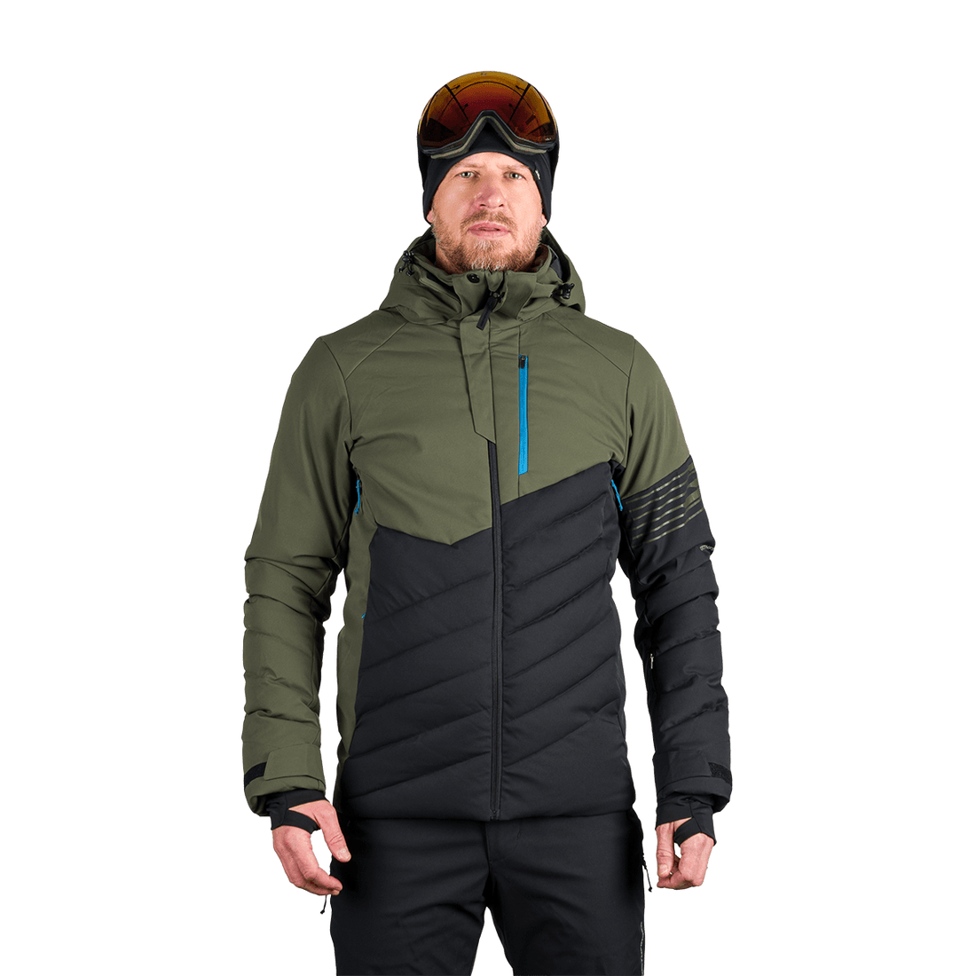 BU-5349SNW men's ski insulated comfort jacket ZYGMUNT