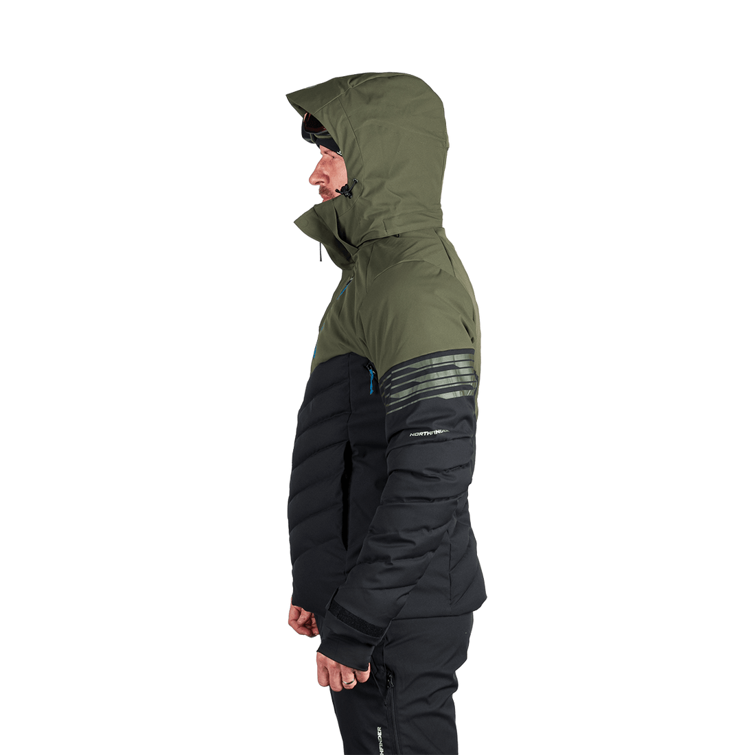 BU-5349SNW men's ski insulated comfort jacket ZYGMUNT