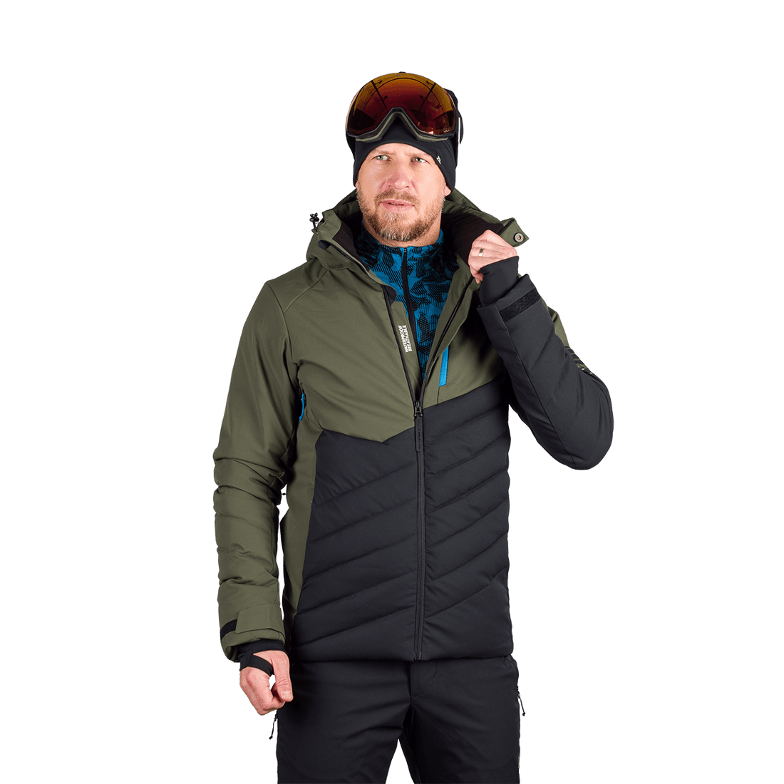 BU-5349SNW men's ski insulated comfort jacket ZYGMUNT