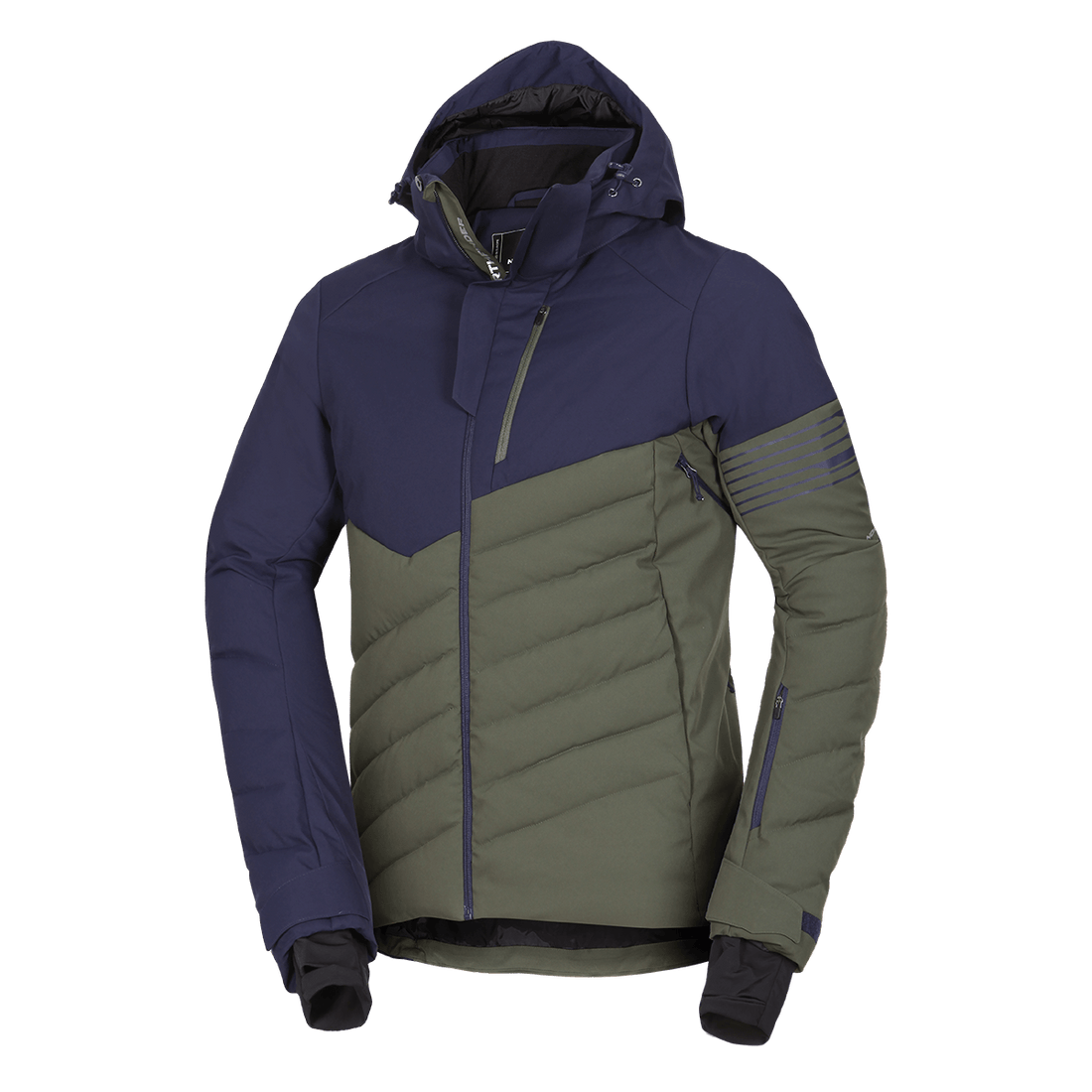 BU-5349SNW men's ski insulated comfort jacket ZYGMUNT