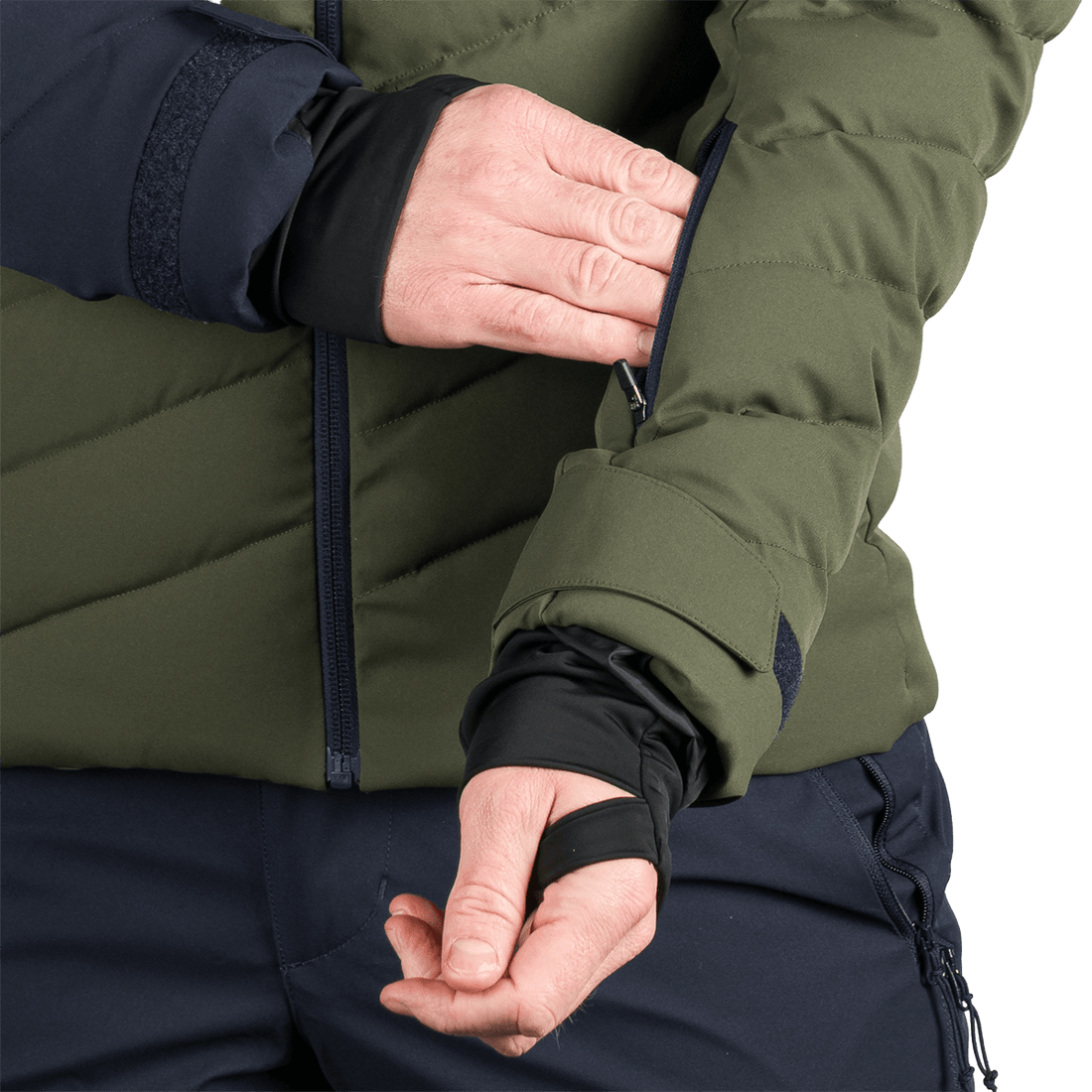 BU-5349SNW men's ski insulated comfort jacket ZYGMUNT