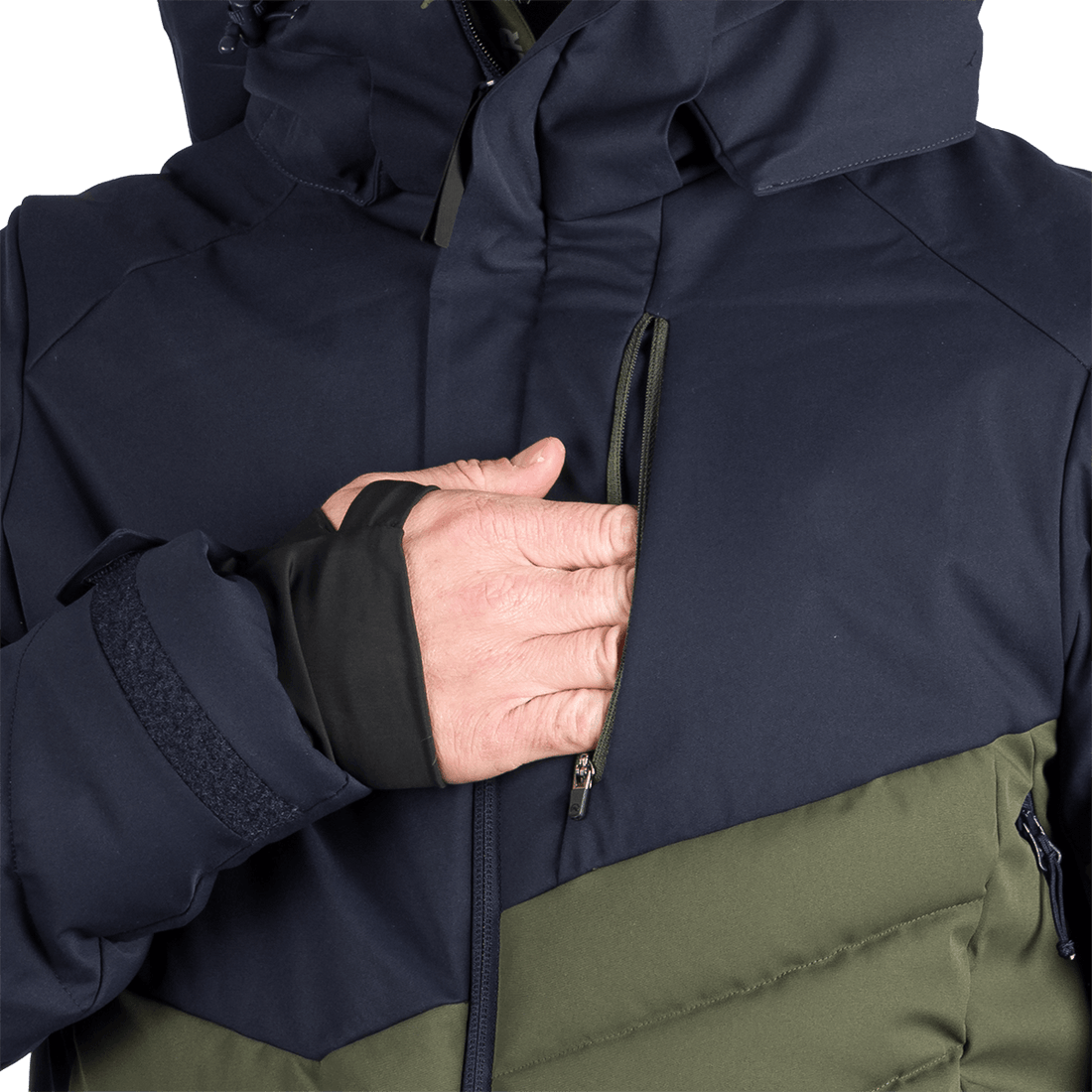 BU-5349SNW men's ski insulated comfort jacket ZYGMUNT