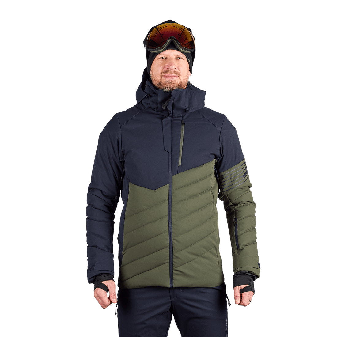 BU-5349SNW men's ski insulated comfort jacket ZYGMUNT