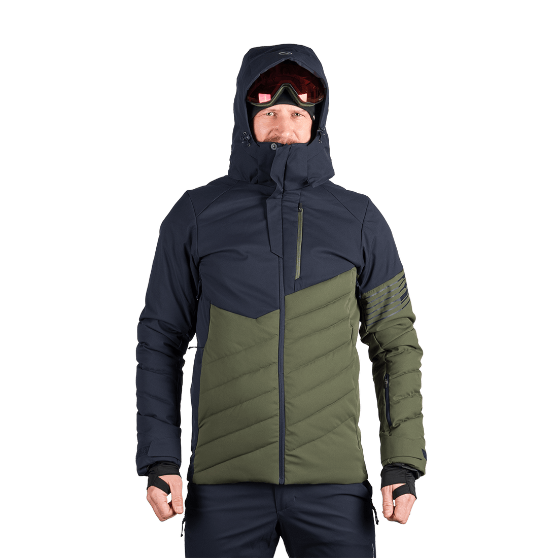 BU-5349SNW men's ski insulated comfort jacket ZYGMUNT