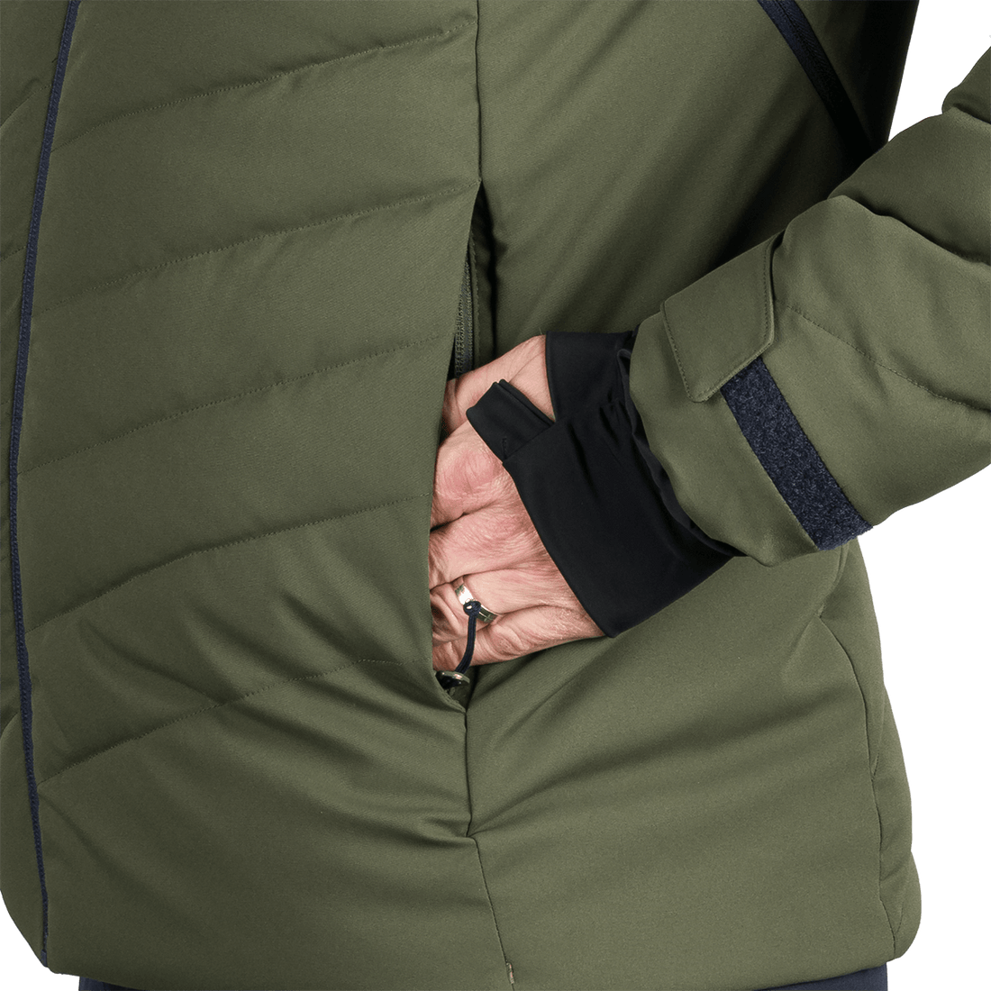 BU-5349SNW men's ski insulated comfort jacket ZYGMUNT