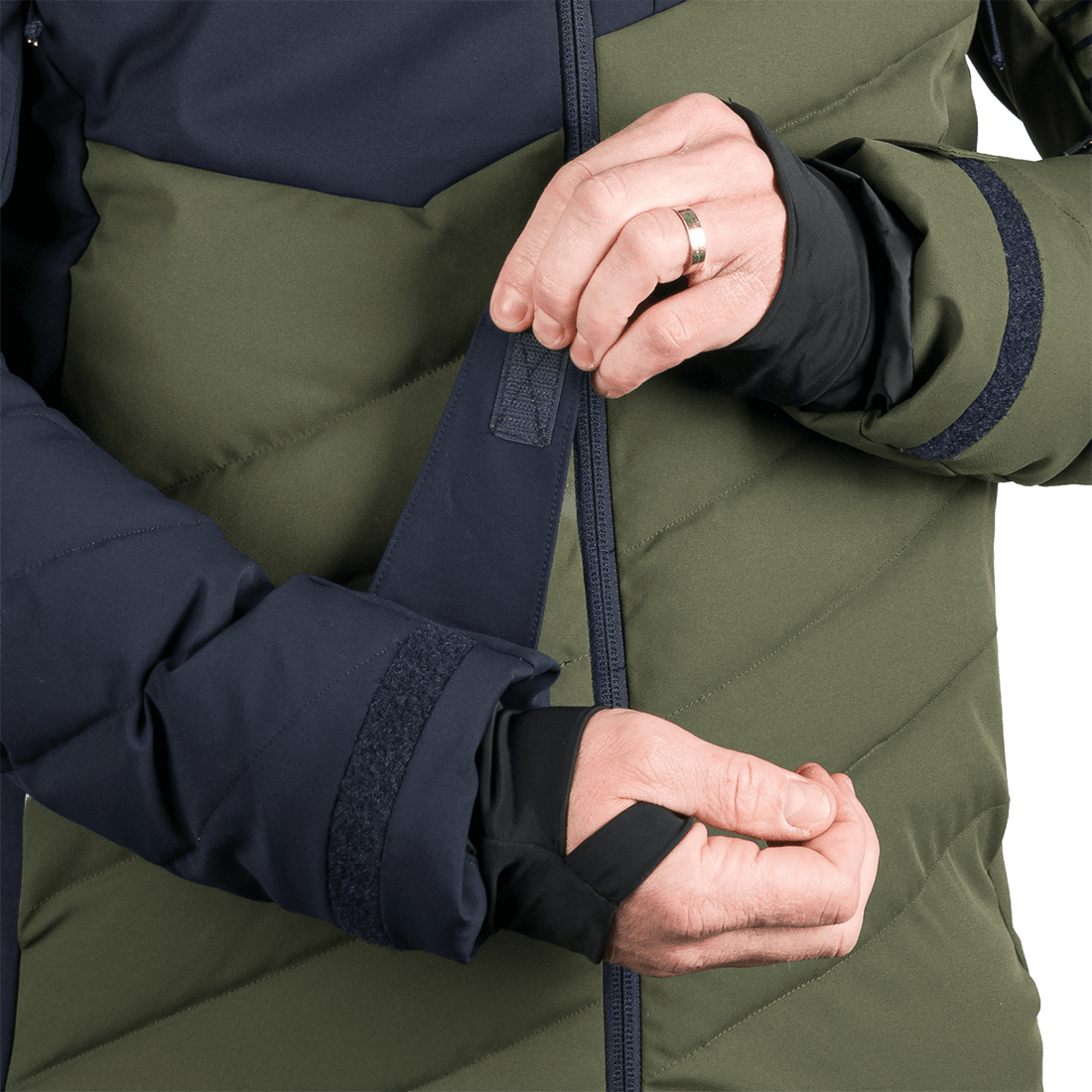 BU-5349SNW men's ski insulated comfort jacket ZYGMUNT