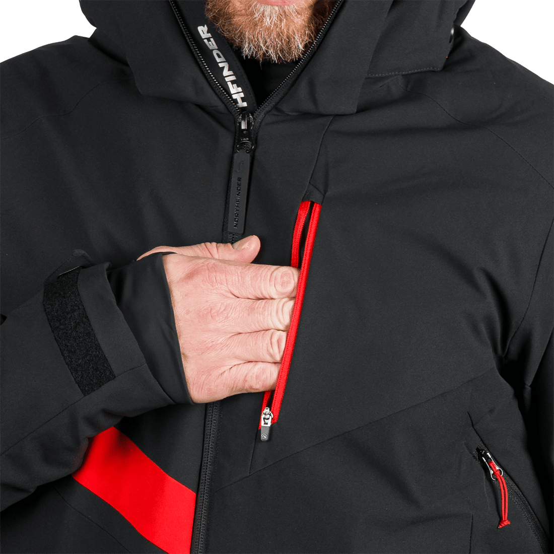 BU-5350SNW men's ski insulated trendy jacket BALINT