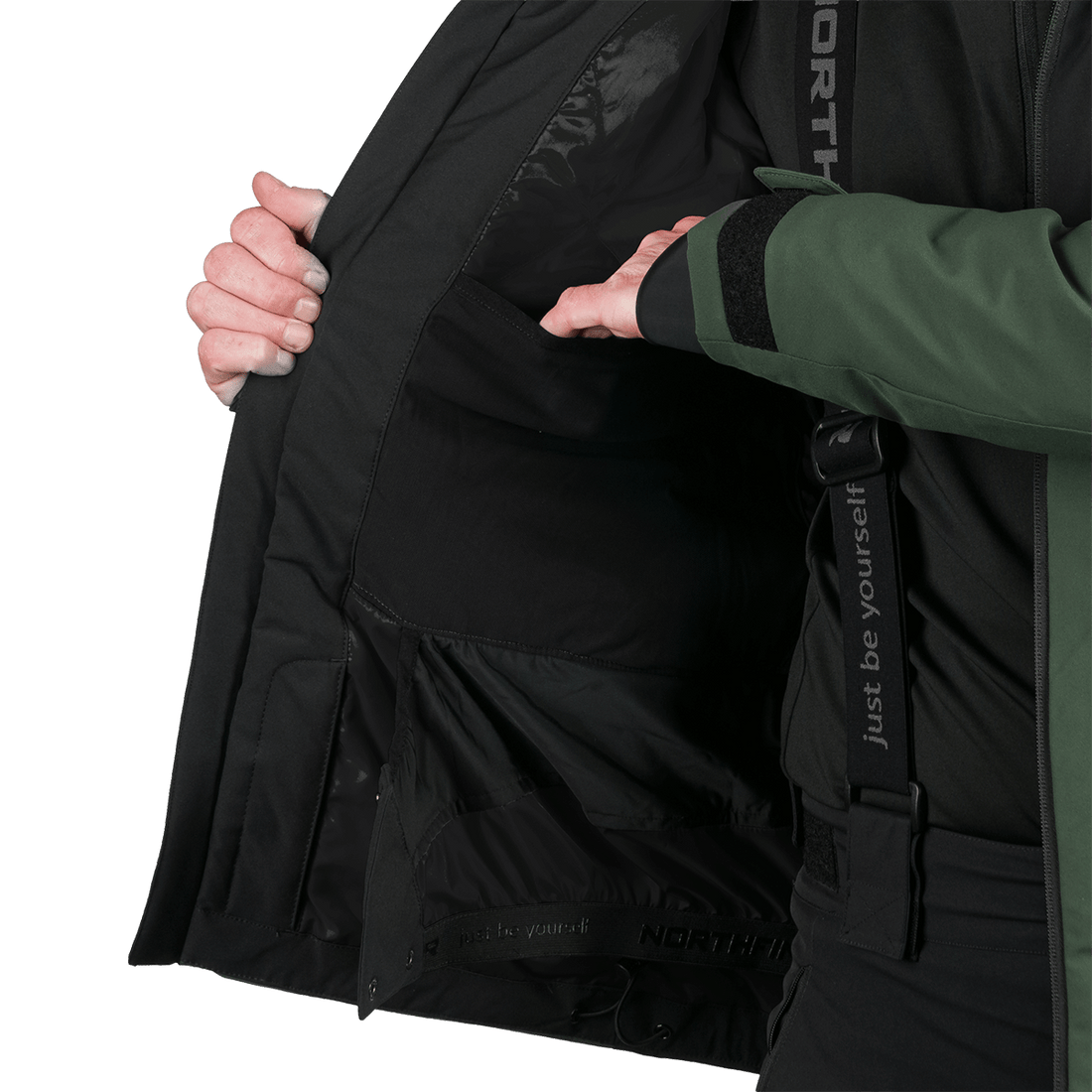 BU-5350SNW men's ski insulated trendy jacket BALINT