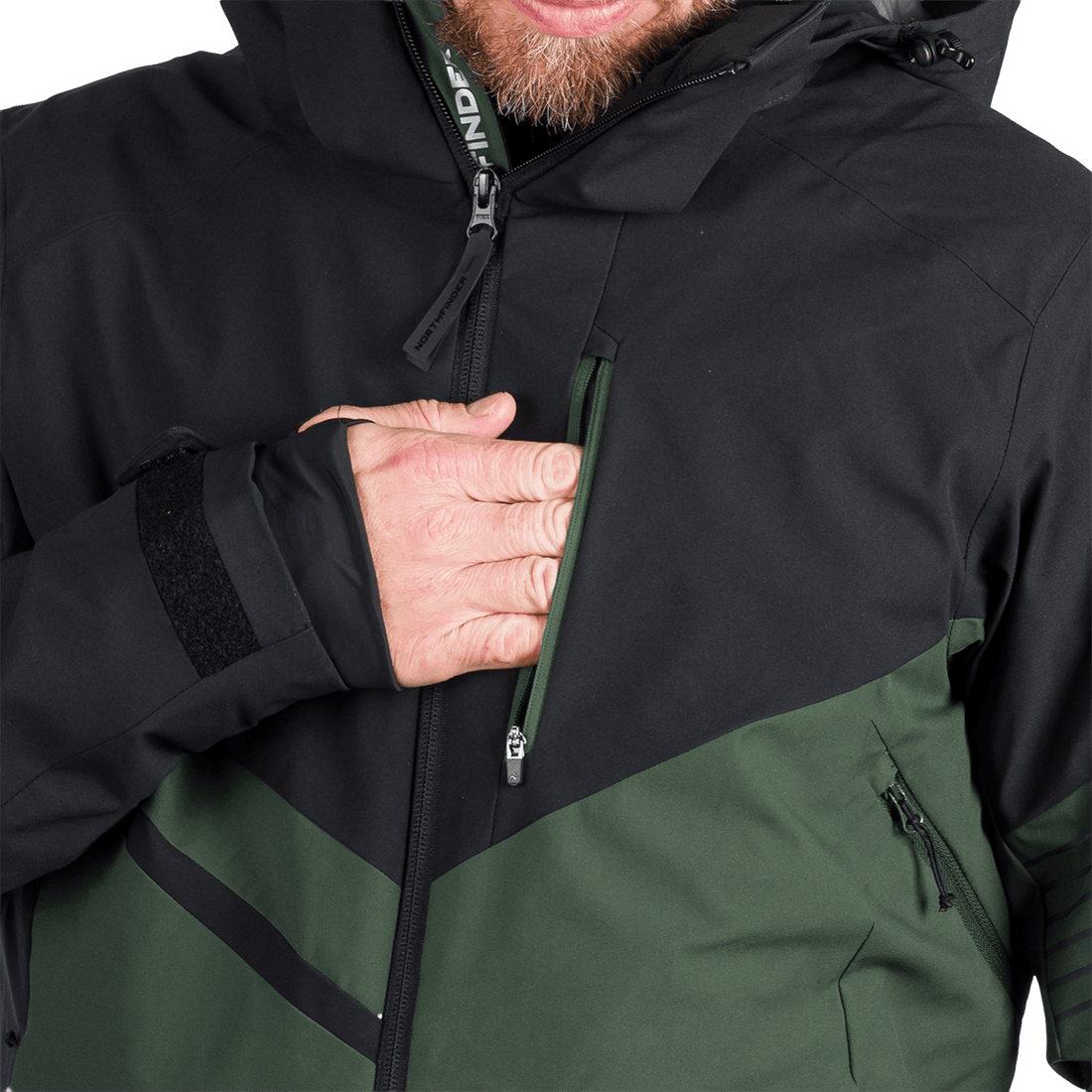 BU-5350SNW men's ski insulated trendy jacket BALINT