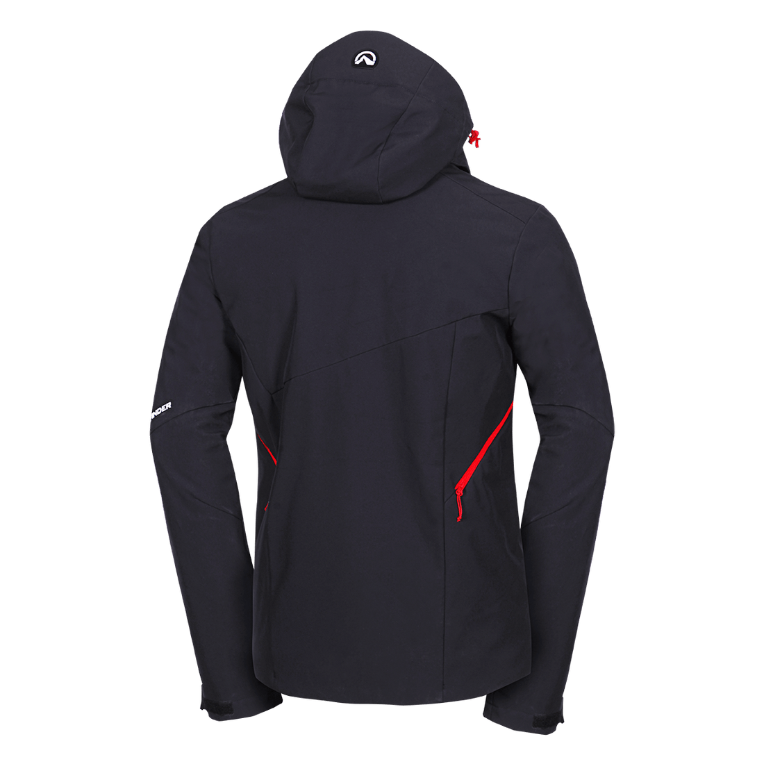 BU-5352SNW men's ski softshell insulated jacket BARTALAN