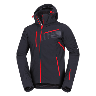 BU-5352SNW men's ski softshell insulated jacket BARTALAN