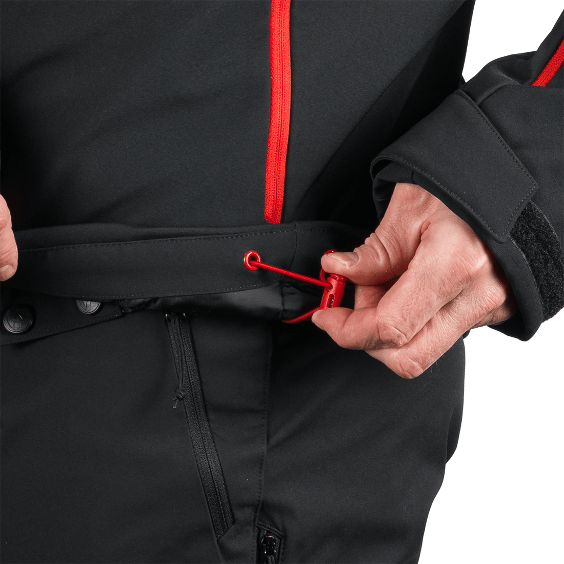 BU-5352SNW men's ski softshell insulated jacket BARTALAN