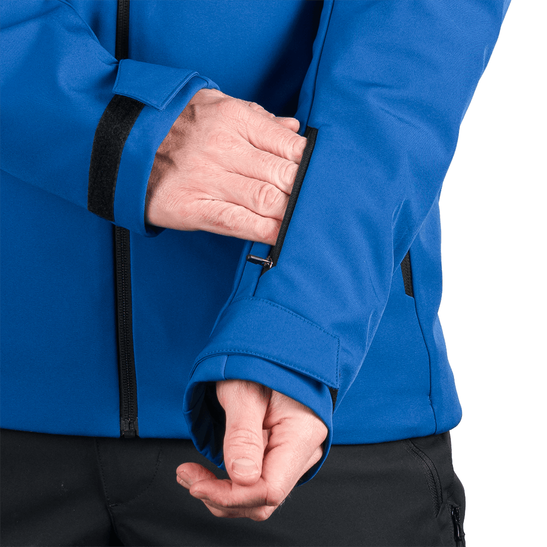 BU-5352SNW men's ski softshell insulated jacket BARTALAN