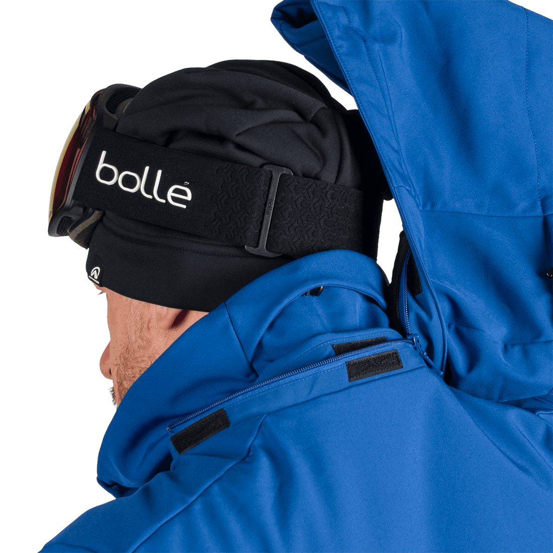 BU-5352SNW men's ski softshell insulated jacket BARTALAN