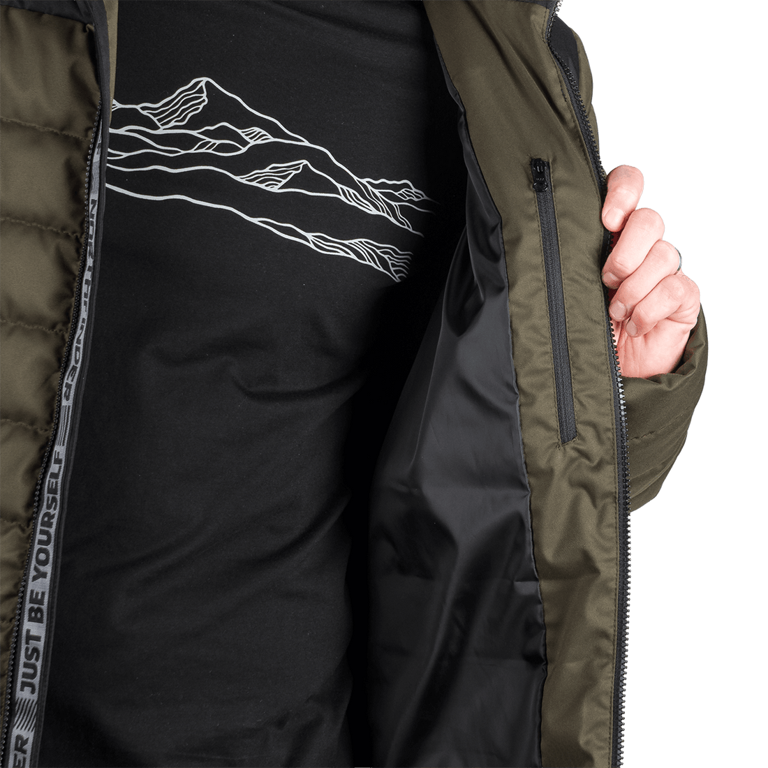 BU-5361SP men's winter sport insulated jacket MILOSH