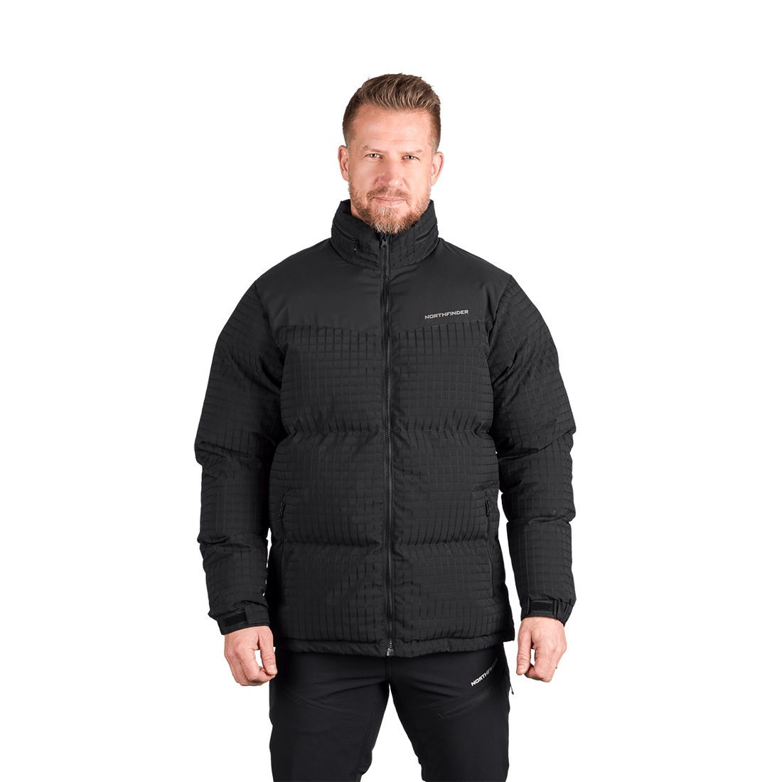 BU-5366SP men's winter sport insulated trendy jacket PRIDBOR