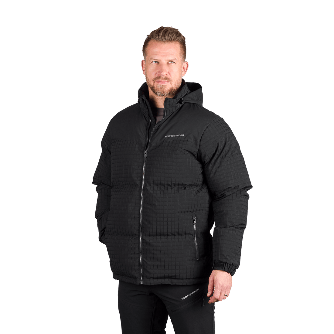 BU-5366SP men's winter sport insulated trendy jacket PRIDBOR