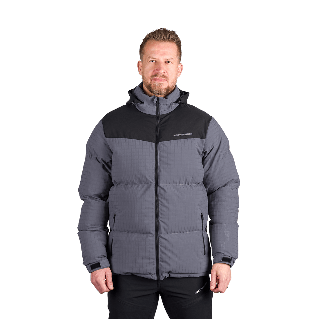 BU-5366SP men's winter sport insulated trendy jacket PRIDBOR