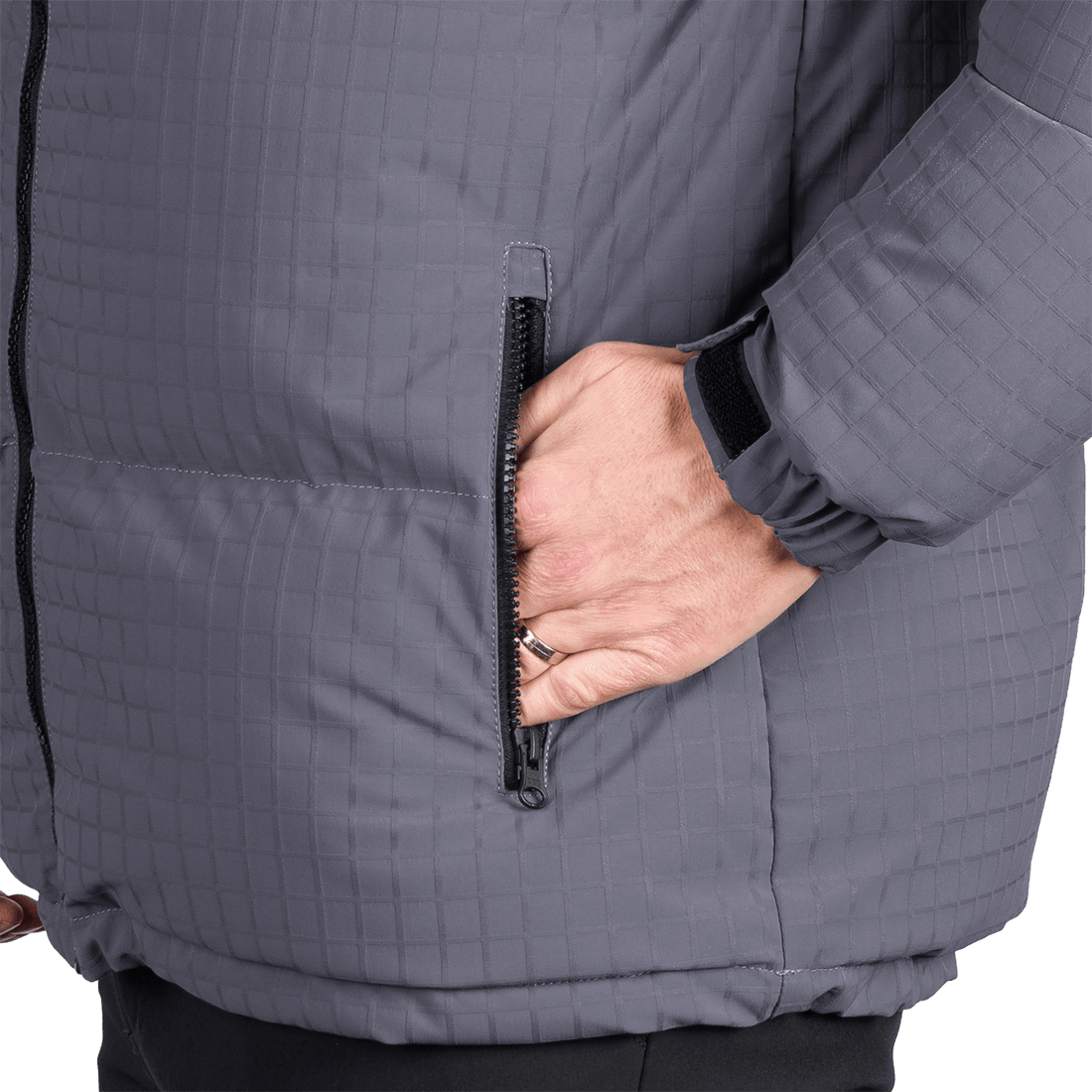 BU-5366SP men's winter sport insulated trendy jacket PRIDBOR