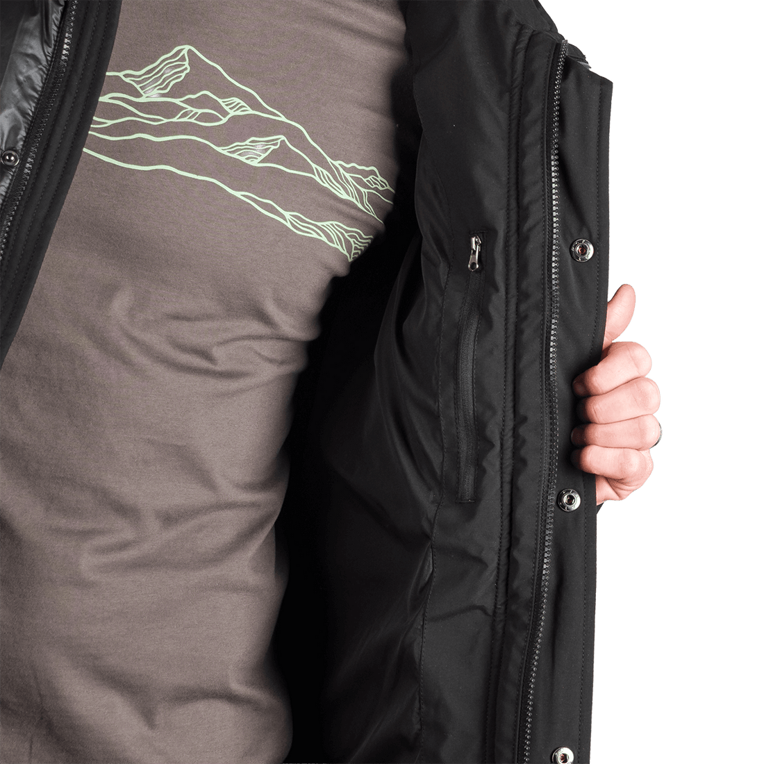 BU-5368SP men's casual trendy insulated jacket SVAROG