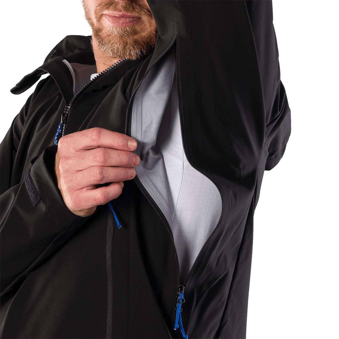 BU-5395OR men's outdoor windproof softshell jacket 3L LOUIE
